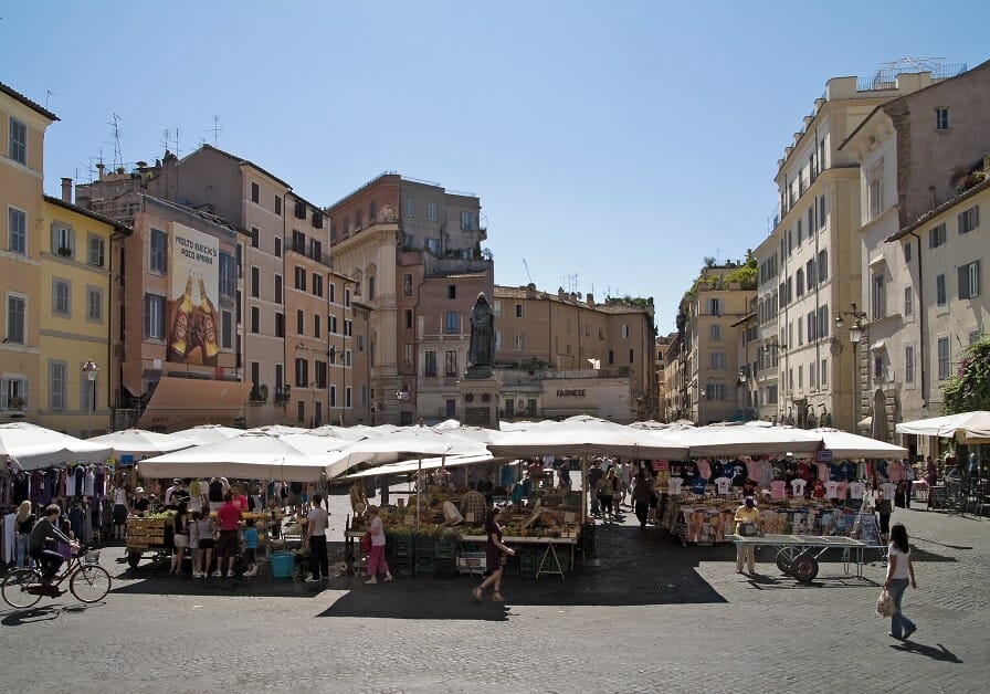 rome like a local Campo Dei Fiori