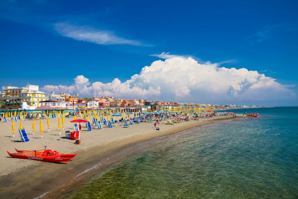 rome beaches Ostia Lido