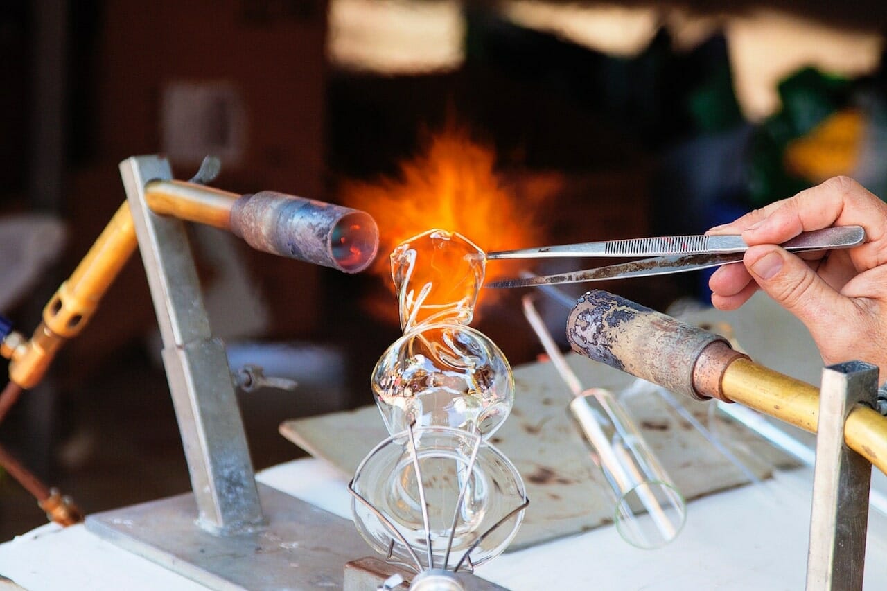 buy handicrafts rome glass blower