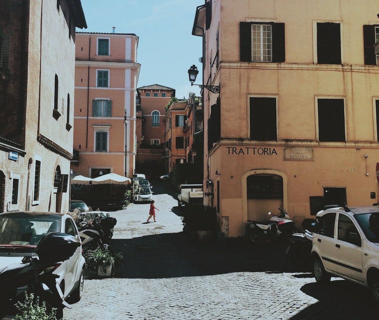 parking in rome Trastevere