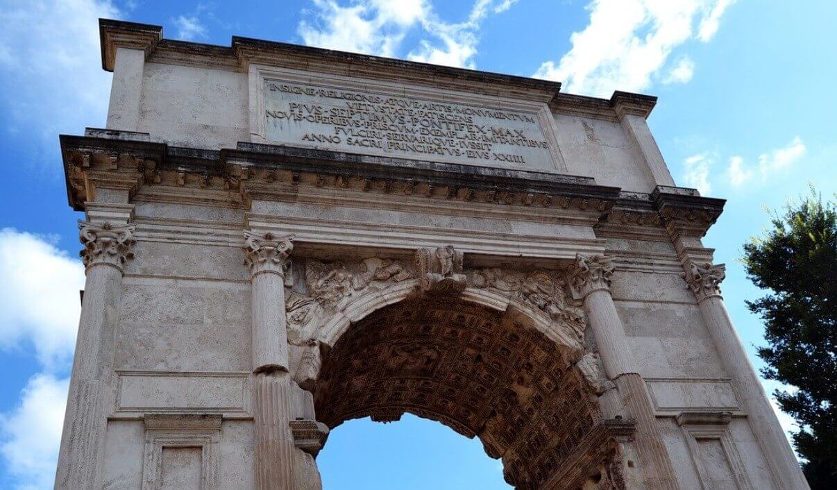 Arch of Titus Roman ruins