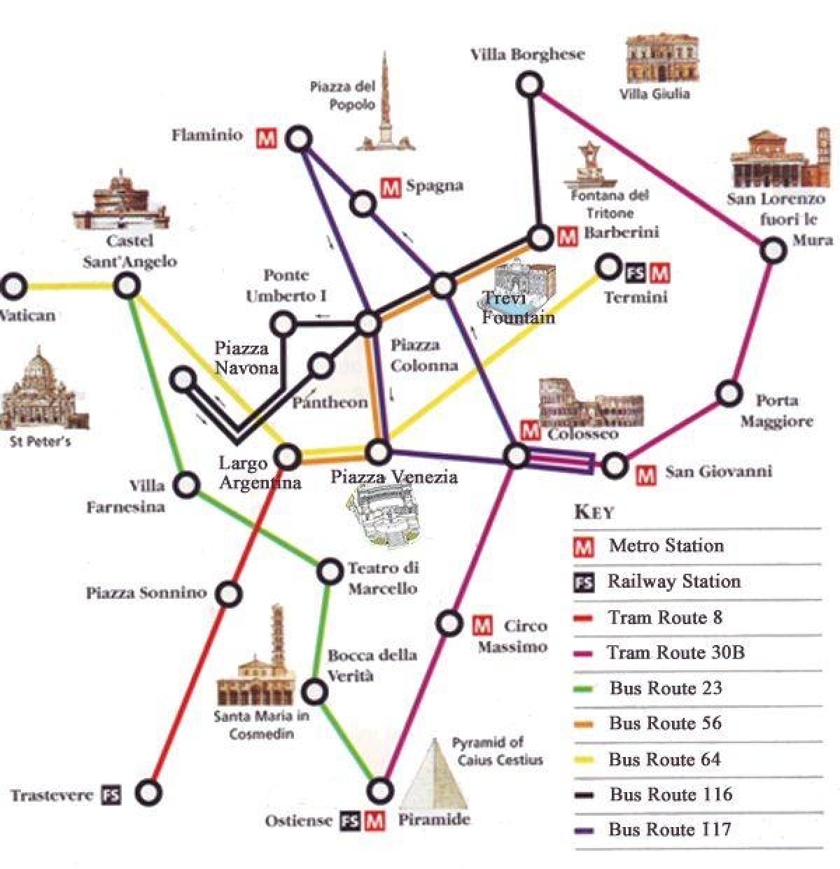 Nomentano Rome Map Metro
